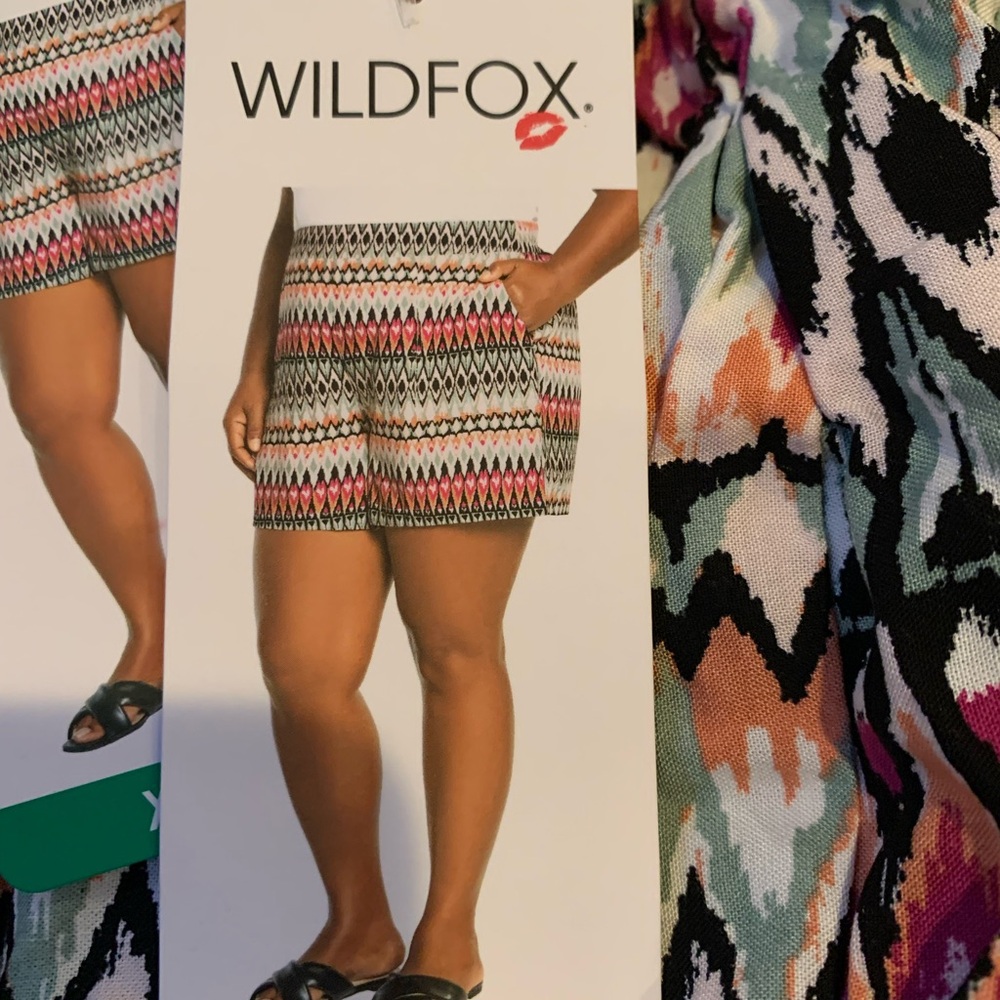 New Wildfox Women's Relaxed Fit Pull-On Shorts, Size L